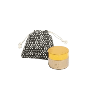 WOO Sustainable Scented Travel Candle | Gold | 10 Hr Burn Time