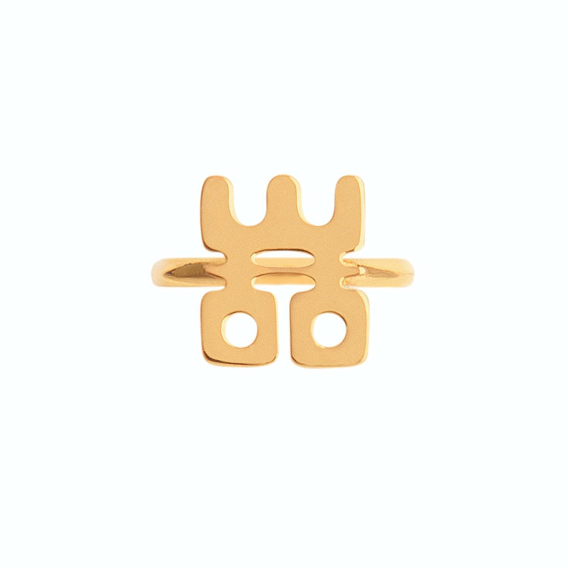 WOO Ring - Large logo