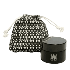 WOO Sustainable Scented Travel Candle | Black | 10 Hr Burn Time