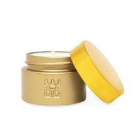 WOO Sustainable Scented Travel Candle | Gold | 10 Hr Burn Time