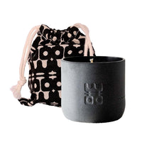 WOO Sustainable Scented Lucky Candle |  Upcycled Water Bottle | 60 Hr Burn Time