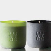 WOO Sustainable Scented Lucky Candle |  Upcycled Water Bottle | 60 Hr Burn Time