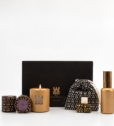 WOO Premium Gouden Geurcadeauset – productfoto 1