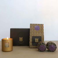 WOO Refillable Scented Candle Set -  Gold