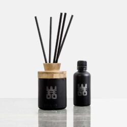 Woo perfume diffuser black 50ml packaging