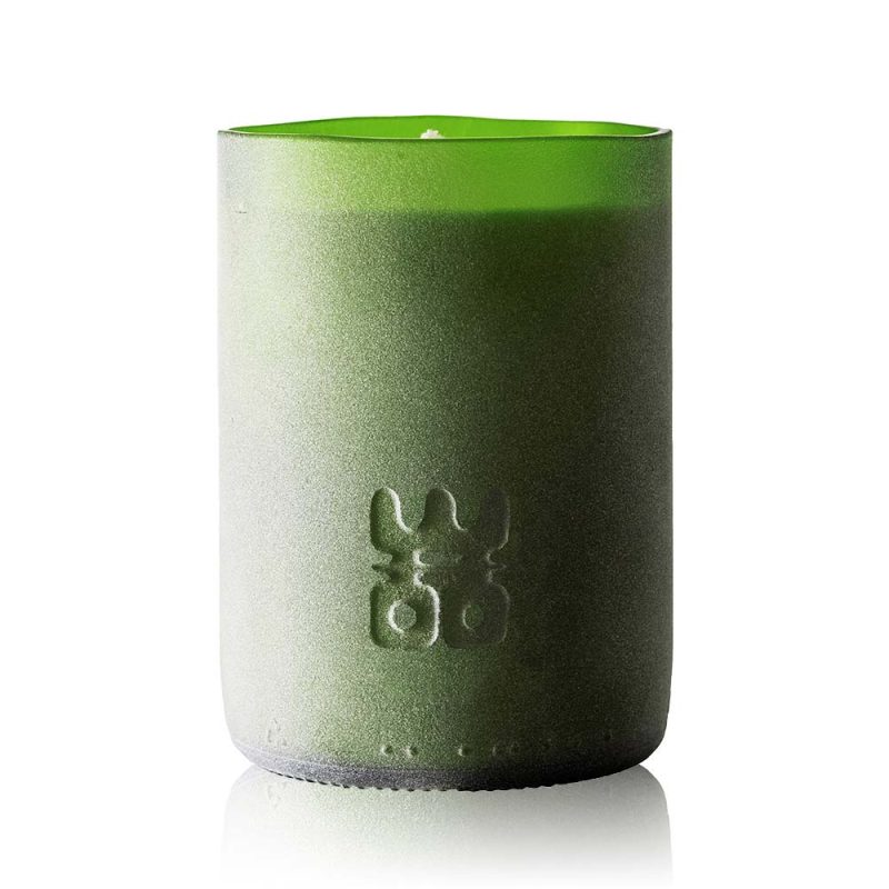 Woo lucky green candle mermaid extra large