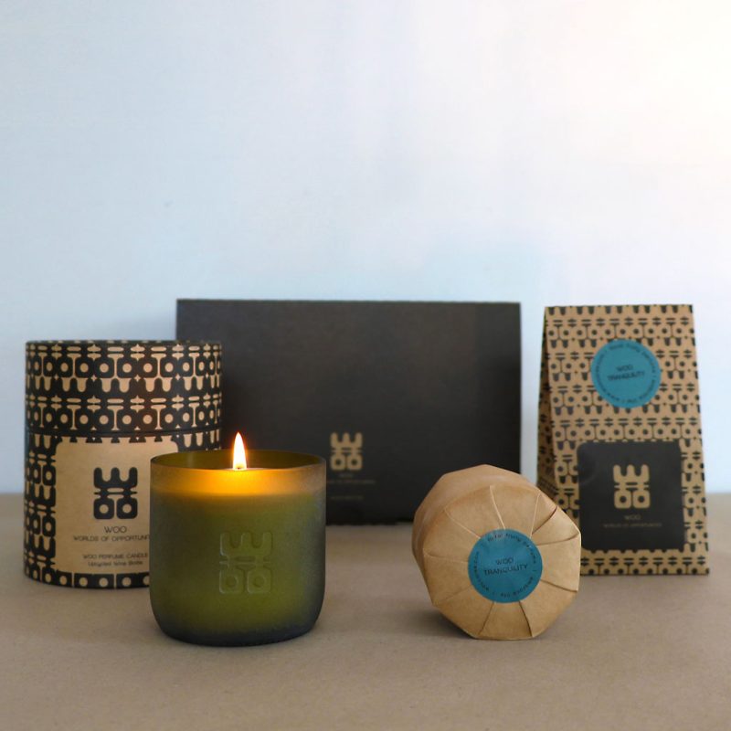 Scented Candle Candle Refill Gift Set