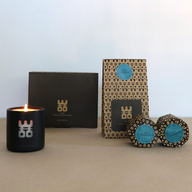 Scented Candle and refills Gift Set Woocares Worlds of Opportunities
