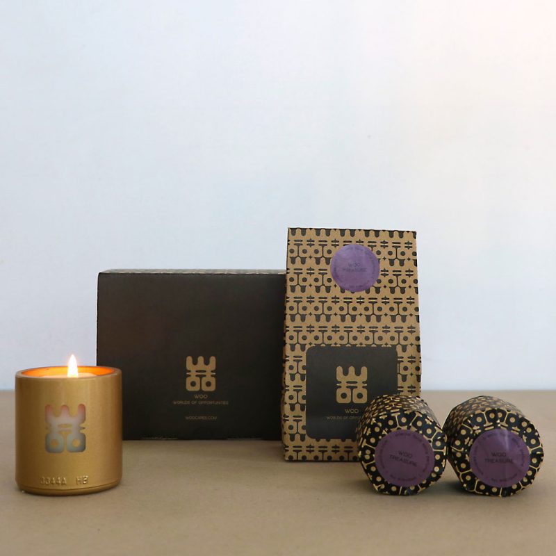 Scented Candle and Refill Gift Set Woocares Worlds of Opportunities