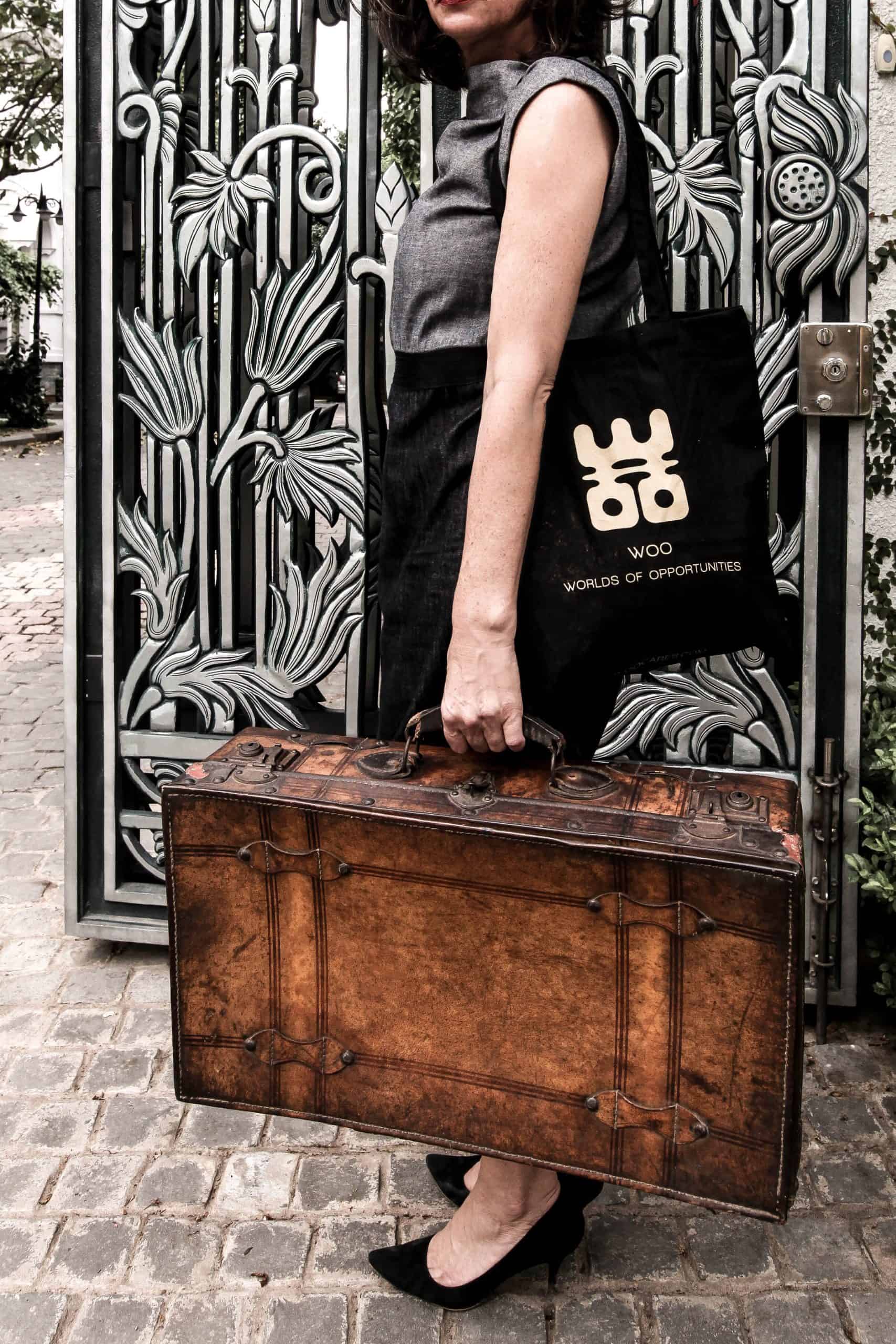 SUITCASE + WOO BAG SUITCASE + WOO BAG