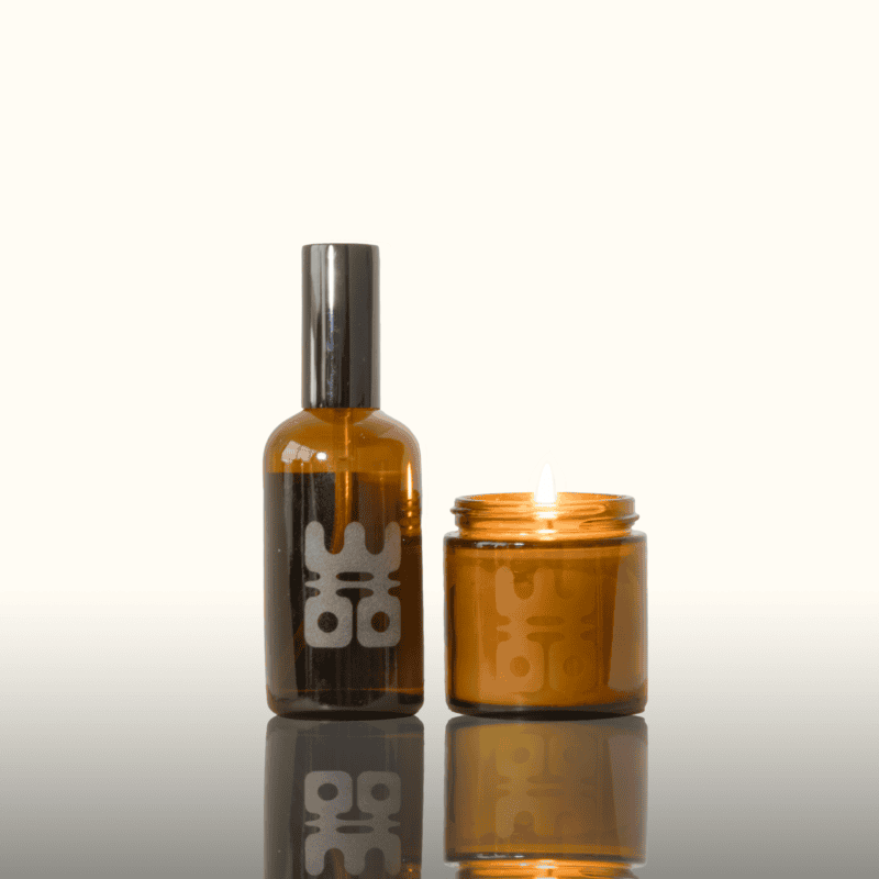 WOO Room Spray + Lucky Candle Set | Treasure